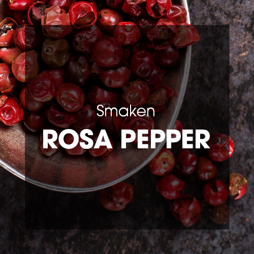Smaken: Rosa pepper